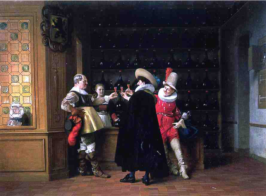 Jean-Leon Gerome Curacao - Canvas Print