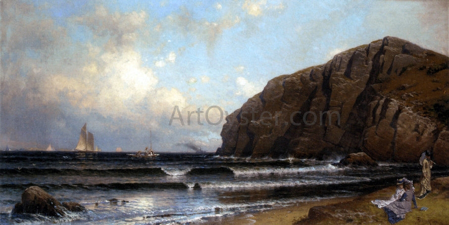 Alfred Thompson Bricher Cushing Island, Portland Harbor - Canvas Print