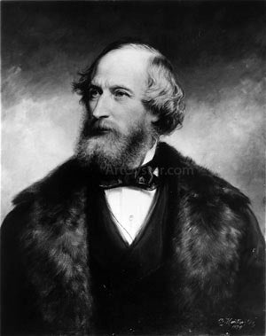 Daniel Huntington Cyrus W. Field - Canvas Print