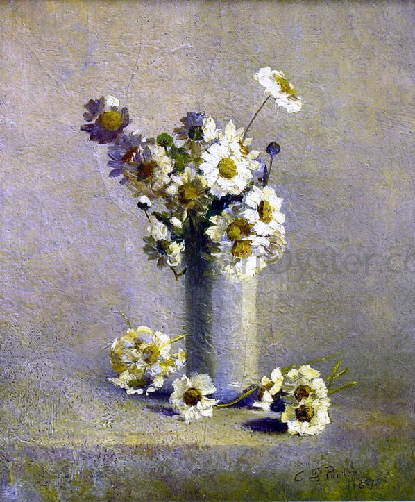 Charles Ethan Porter Daises - Canvas Print