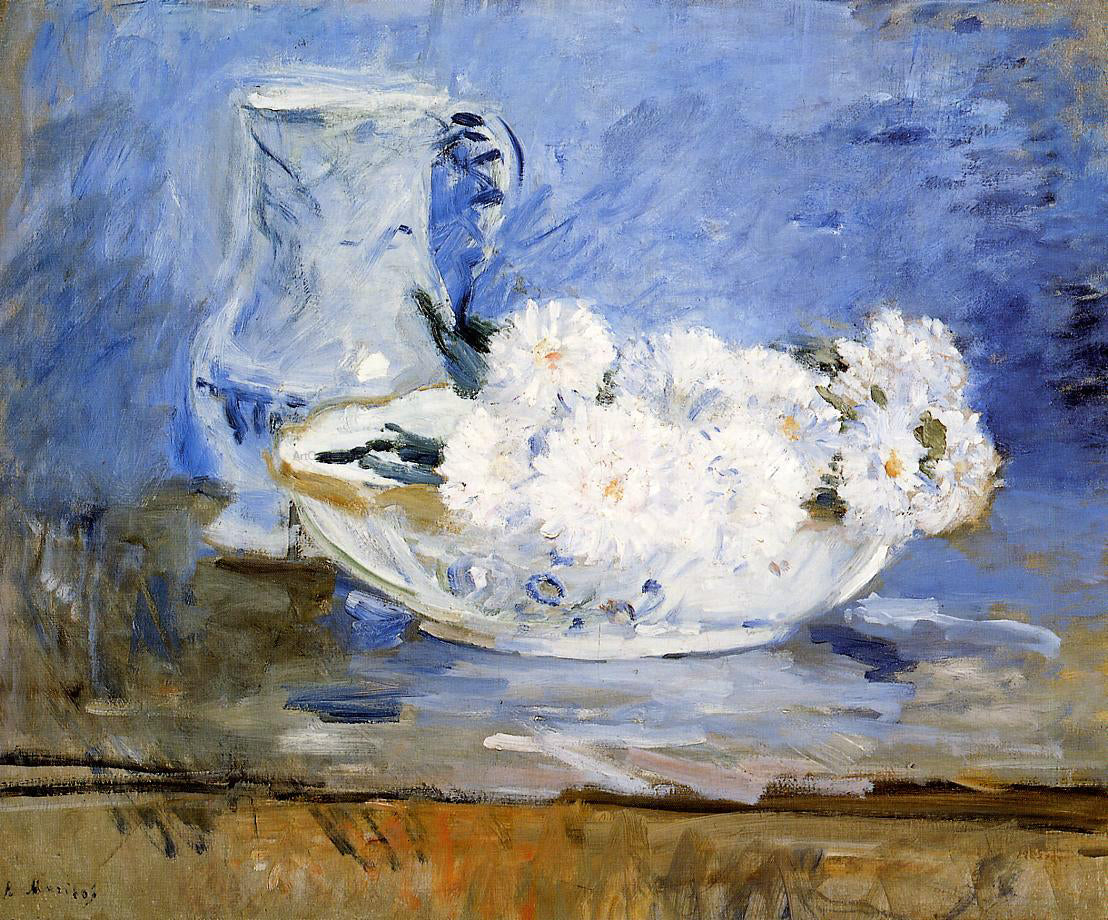 Berthe Morisot Daisies - Canvas Print