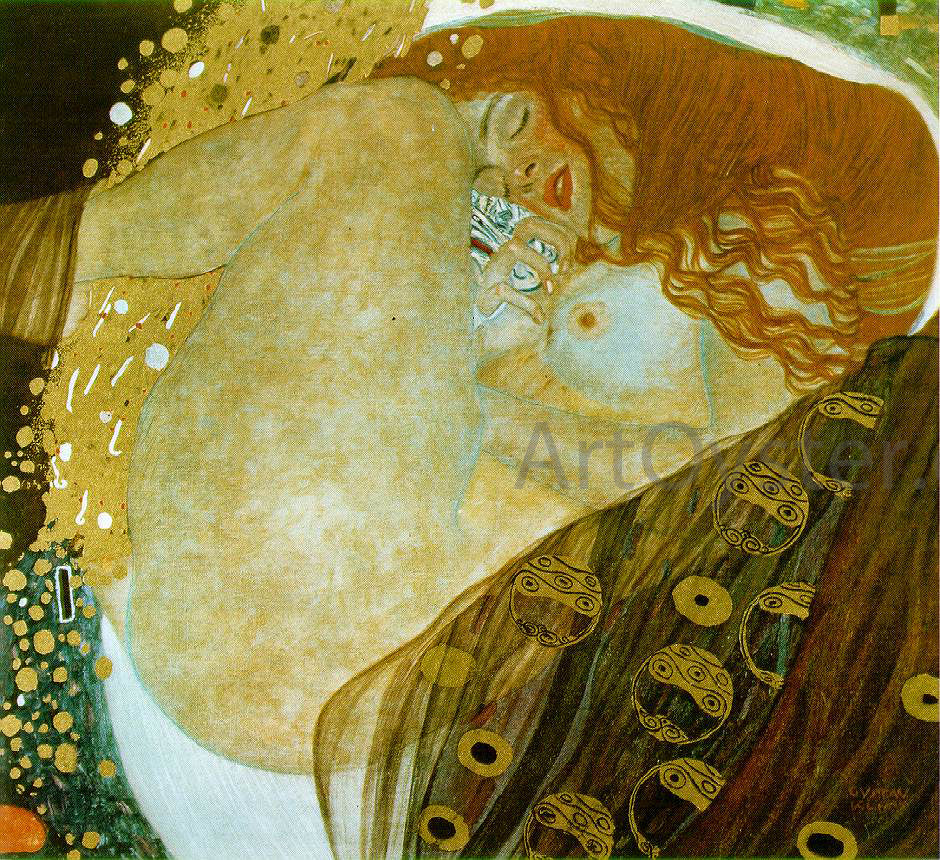 Gustav Klimt Danae - Canvas Print