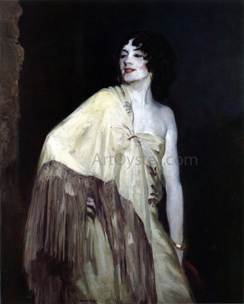 Robert Henri Dancer in a Yellow Shawl - Canvas Print
