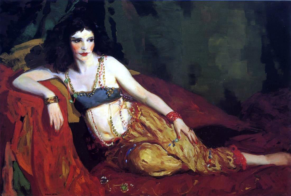 Robert Henri Dancer of Delhi (Betalo Rubino) - Canvas Print