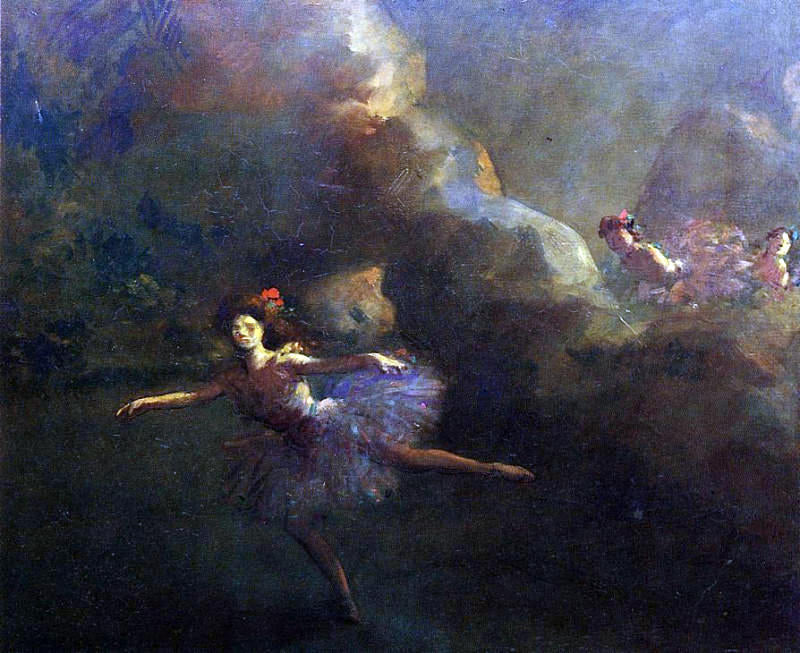 Jean-Louis Forain Dancers - Canvas Print