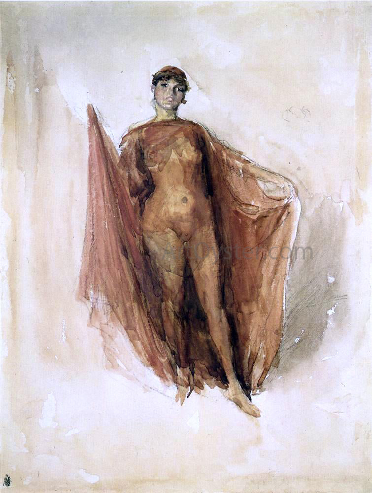 James McNeill Whistler Dancing Girl - Canvas Print