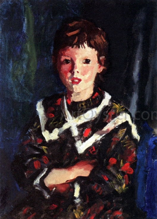 Robert Henri Dark Bridget Lavelle - Canvas Print