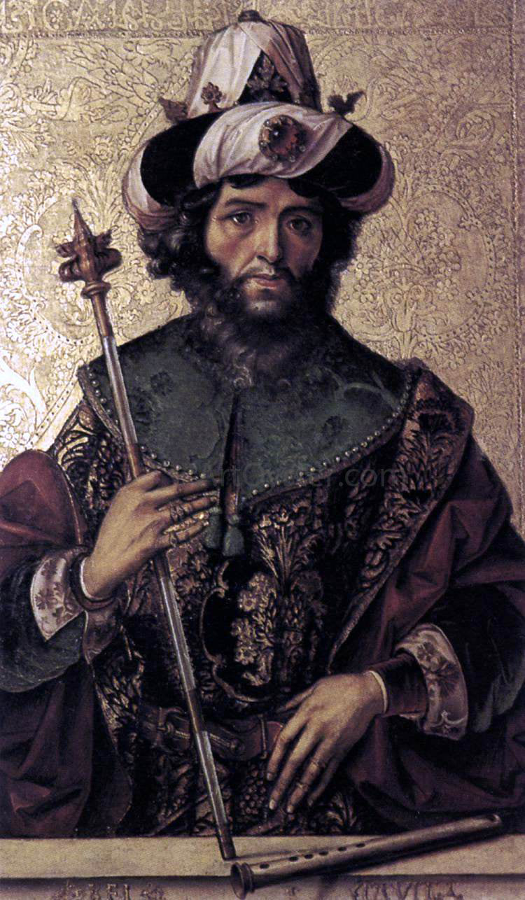 Pedro Berruguete David - Canvas Print