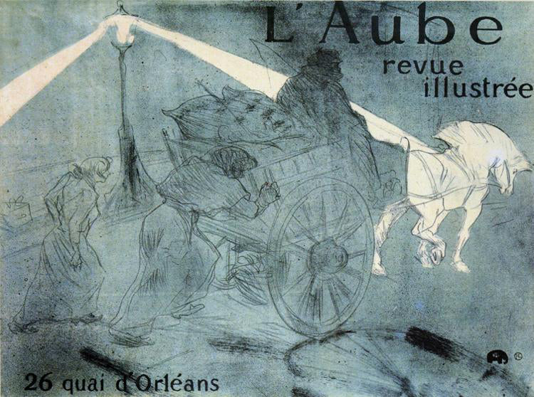 Henri De Toulouse-Lautrec Dawn - Canvas Print