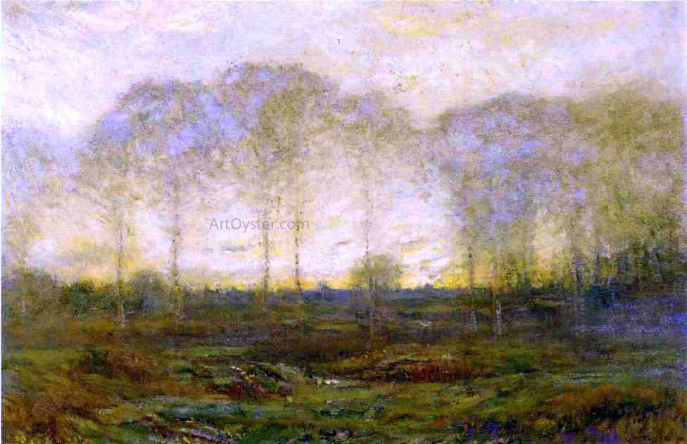 Dwight W Tryon Dawn - May - Canvas Print