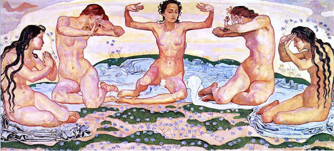 Ferdinand Hodler Day - Canvas Print