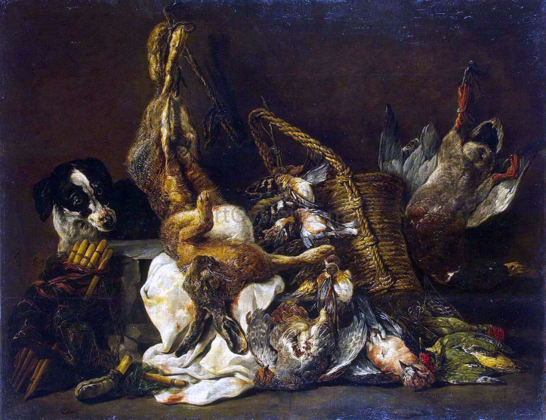 Jan Fyt Dead Game - Canvas Print
