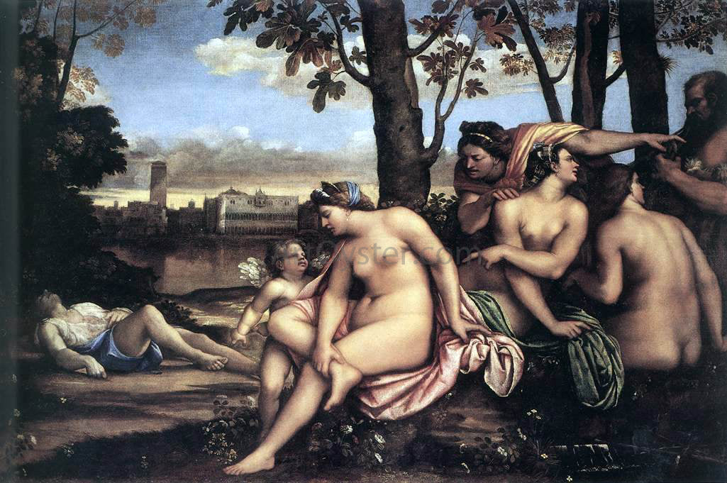 Sebastiano Del Piombo Death of Adonis - Canvas Print