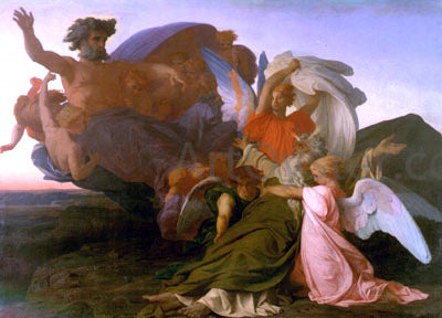 Alexandre Cabanel Death of Moses - Canvas Print