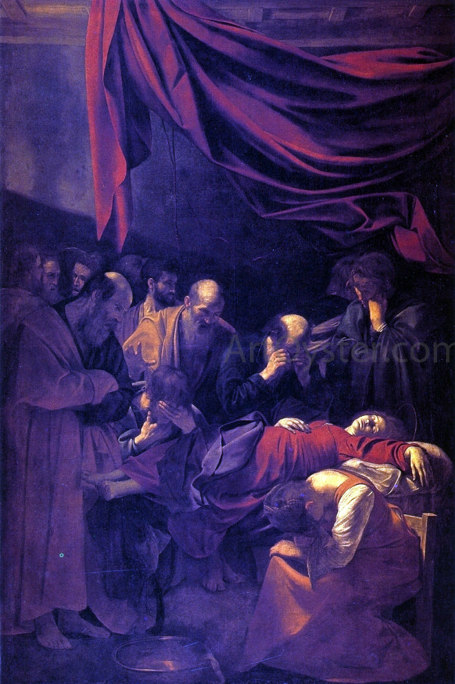 Caravaggio Death of the Virgin - Canvas Print