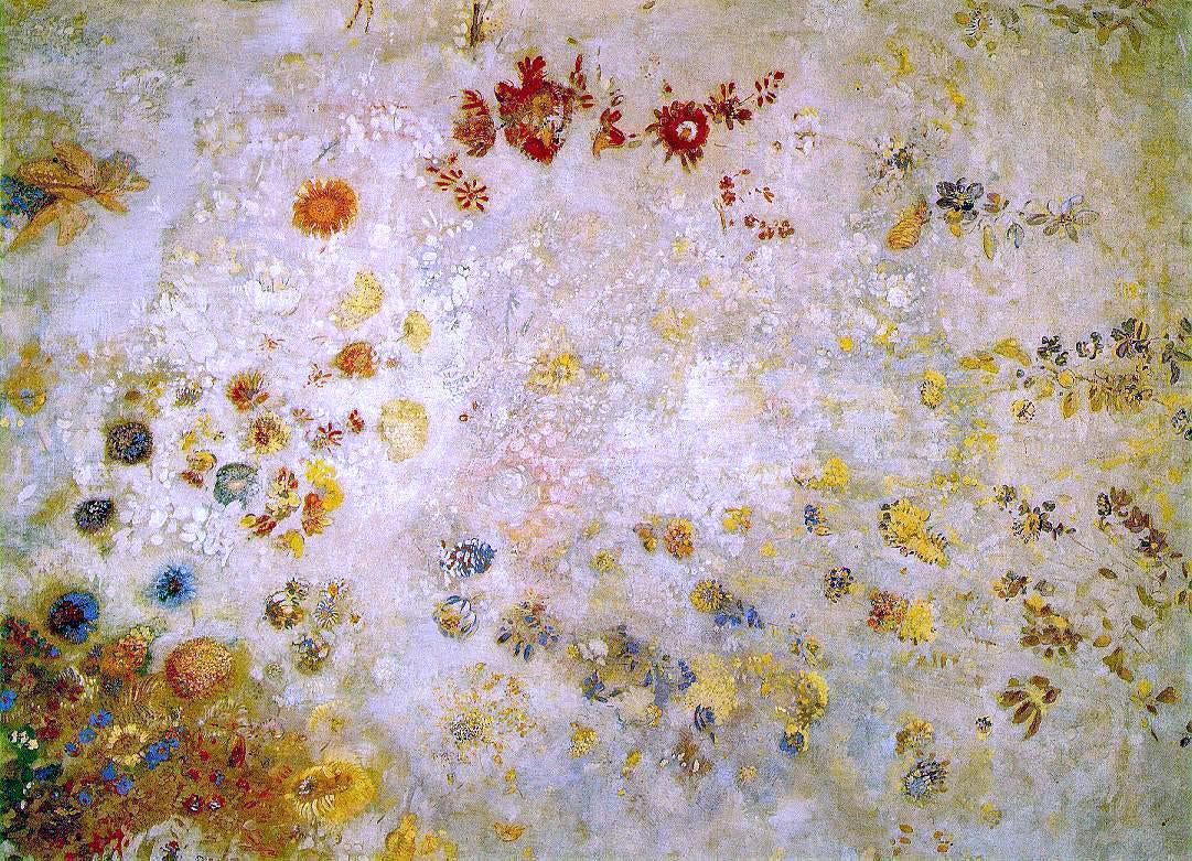 Odilon Redon Decorative Panel - Canvas Print