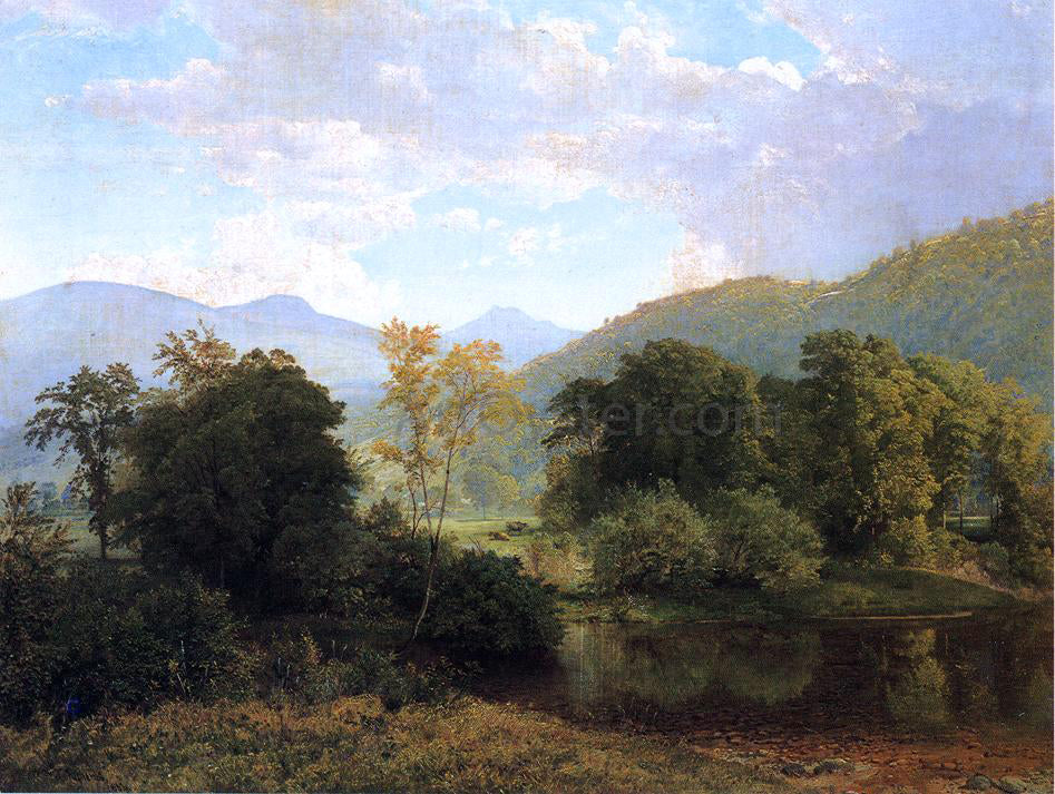 William Trost Richards Delaware Valley - Canvas Print