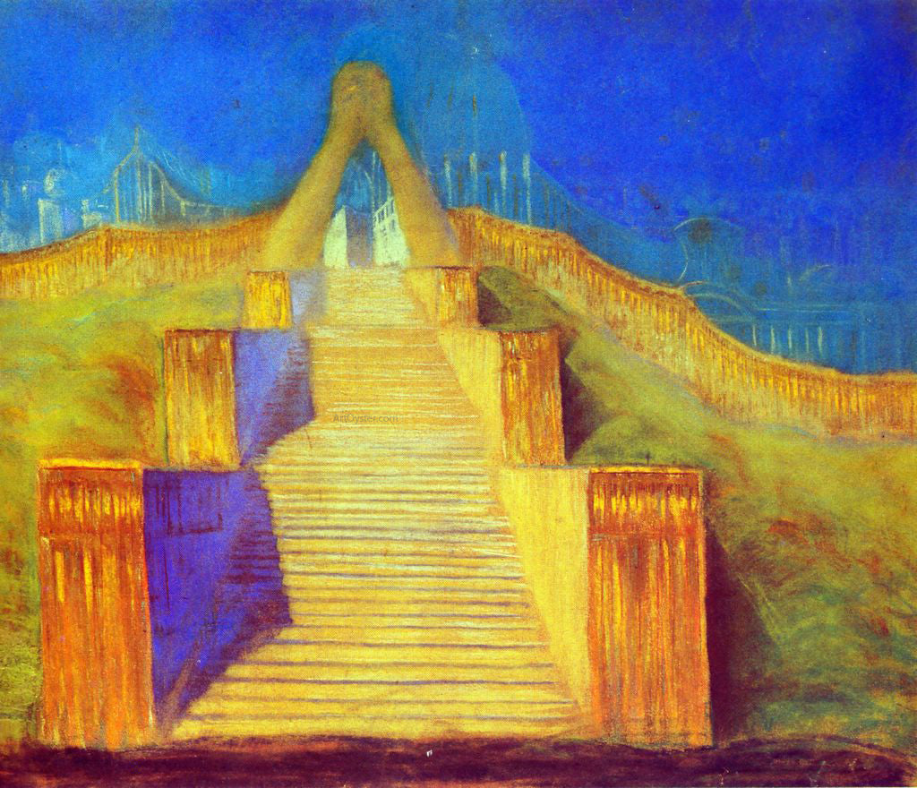 Mikalojus Ciurlionis Deluge I - Canvas Print