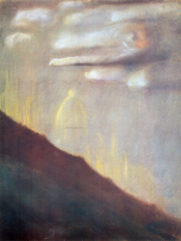 Mikalojus Ciurlionis Deluge V - Canvas Print