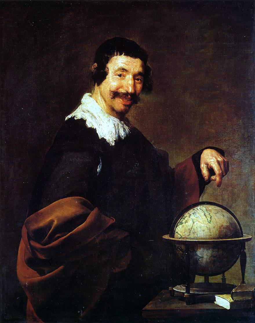 Diego Velazquez Democritus - Canvas Print
