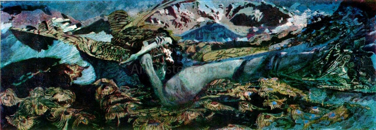 Michael Vrubel A Demon Fallen - Canvas Print