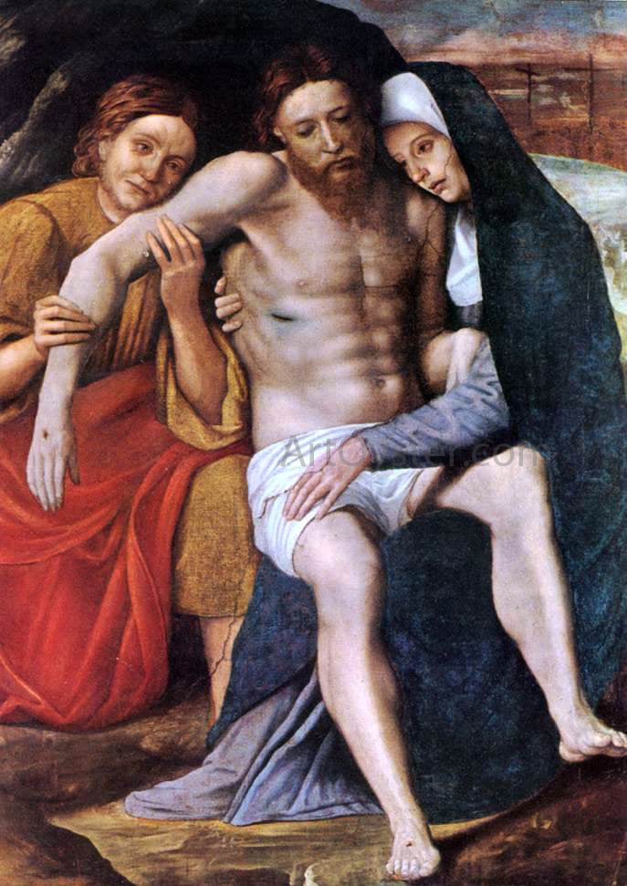 Giovanni Francesco Caroto Deposition of the Tears - Canvas Print