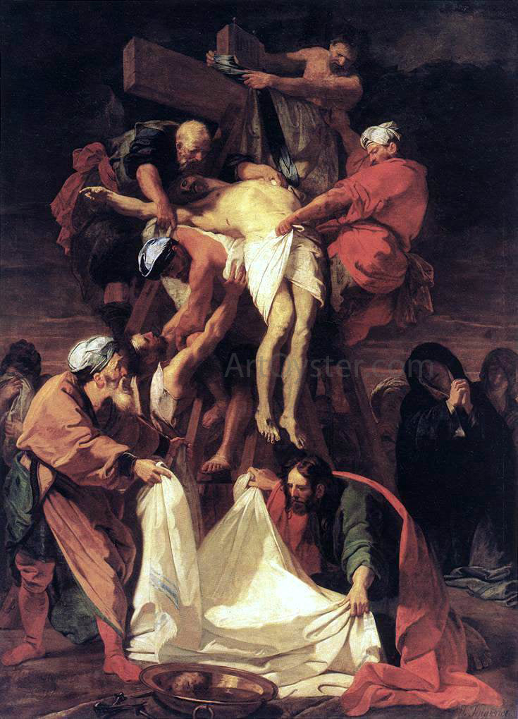 Jean-Baptiste Jouvenet Descent from the Cross - Canvas Print