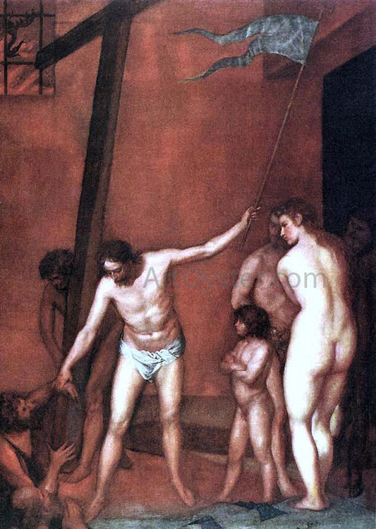 Alonso Cano Descent into Limbo - Canvas Print
