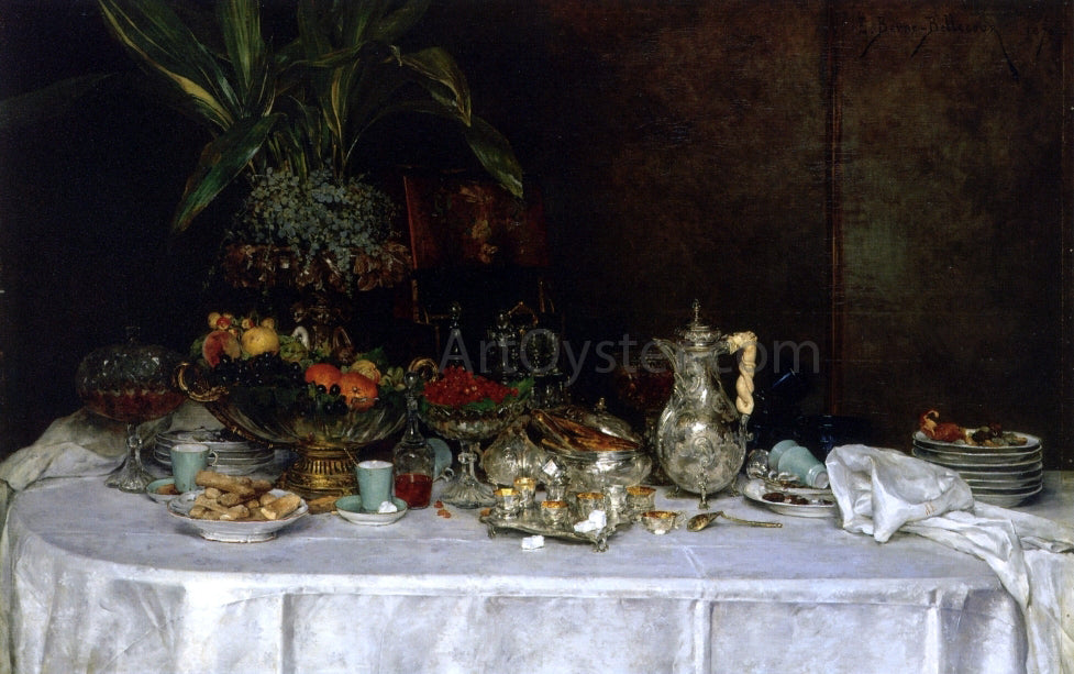 Etienne-Prosper Berne-Bellecour Dessert - Canvas Print