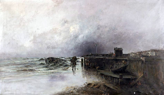 Jose Navarro Llorens Dia Nublado - Canvas Print