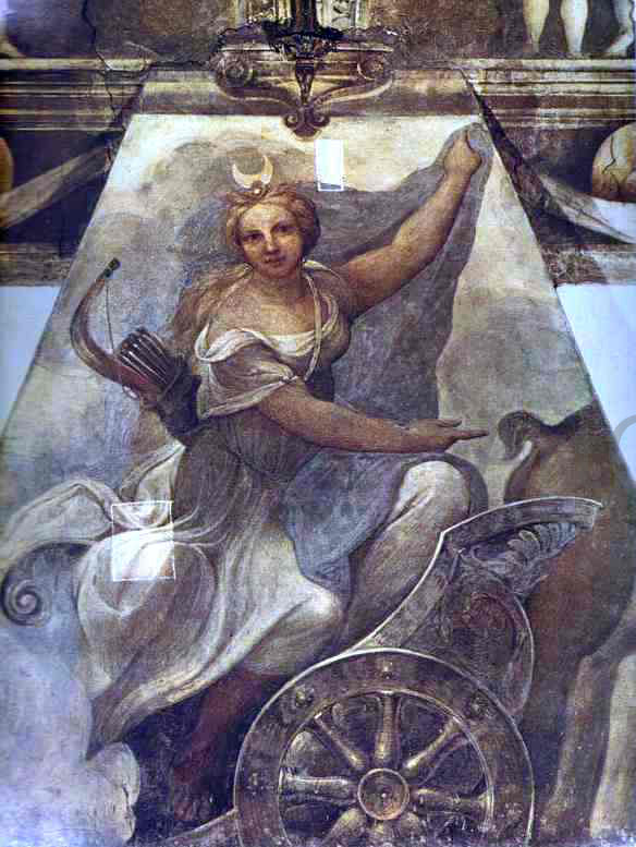 Correggio Diana - Canvas Print