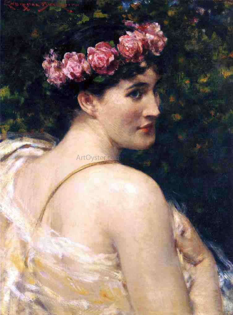 James Carroll Beckwith Diand - Canvas Print