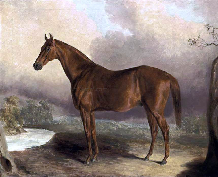 Edward Troye Dick Chinn, by Sumpter - Canvas Print