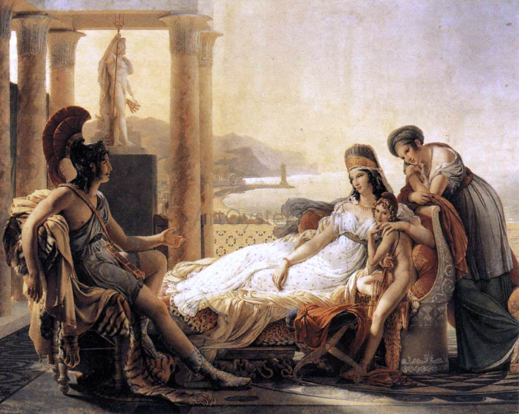 Pierre-Narcisse Guerin Dido and Aeneas - Canvas Print