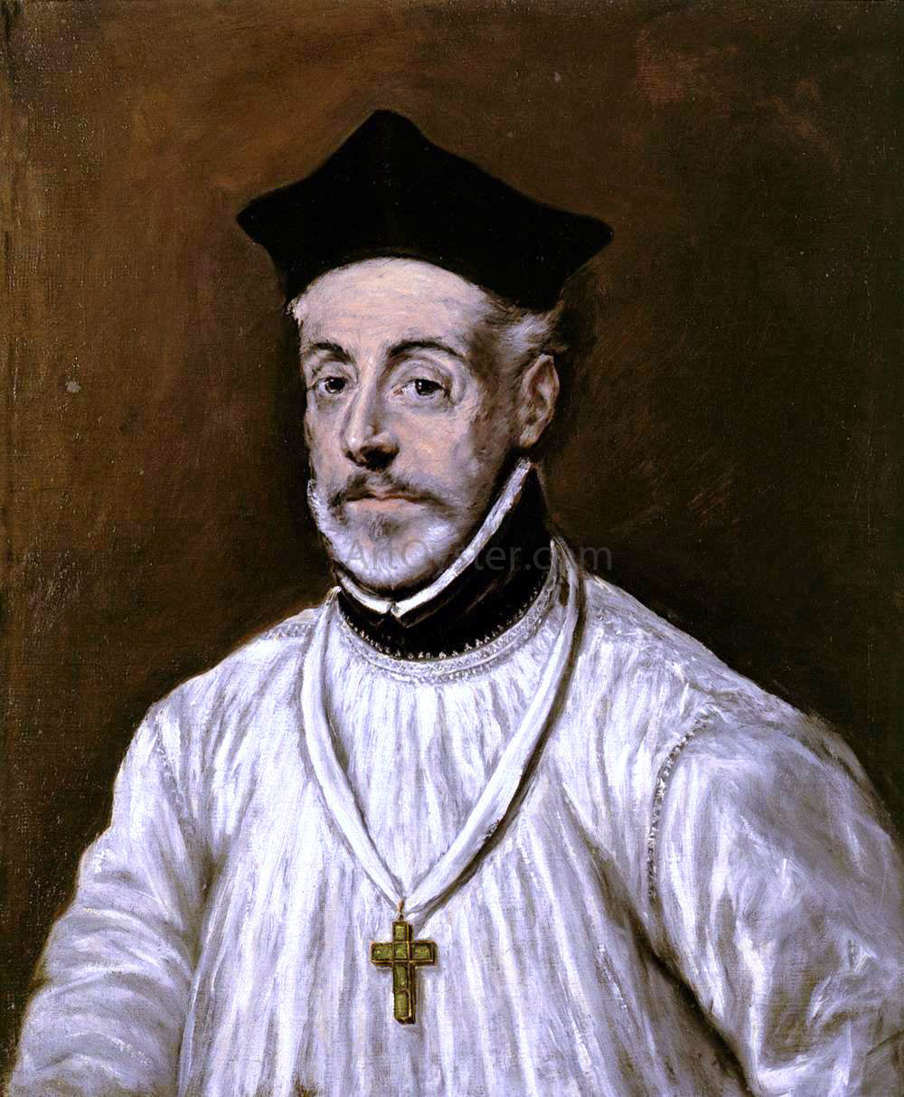 El Greco Diego de Covarrubias - Canvas Print