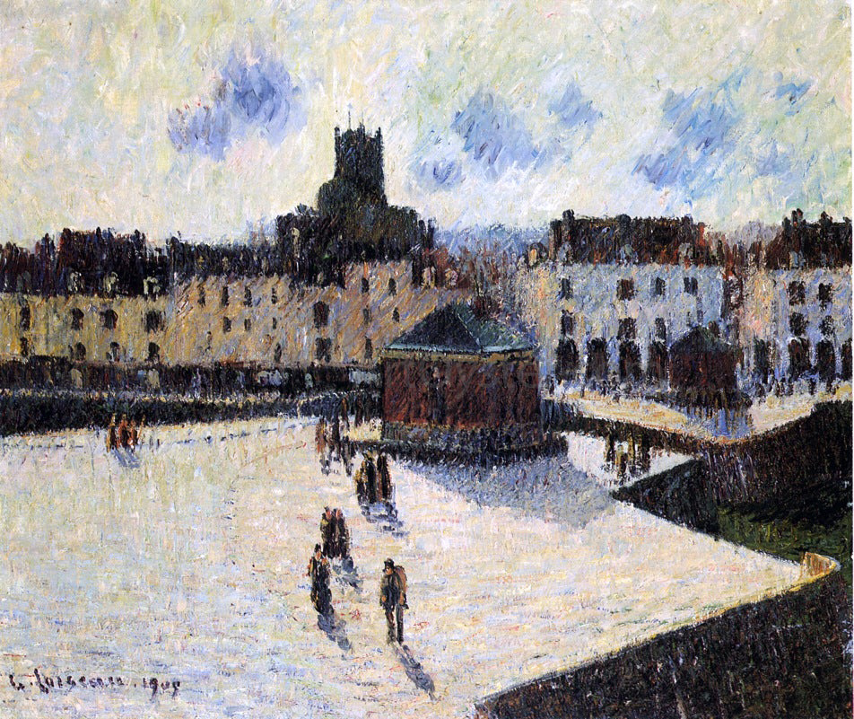 Gustave Loiseau Dieppe - Canvas Print