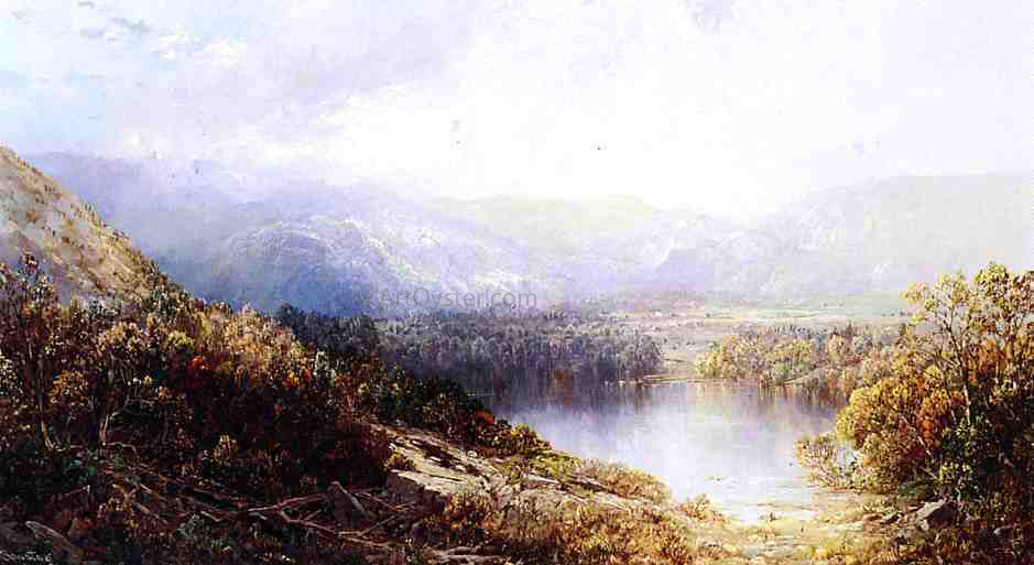 William Louis Sonntag Distant Vista - Canvas Print