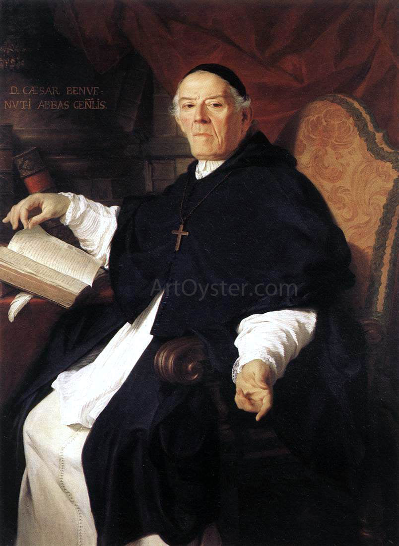 Pierre Subleyras Don Cesare Benvenuti - Canvas Print
