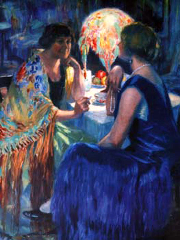 Ricardo Canals Y Llambi Dos Mujeres - Canvas Print