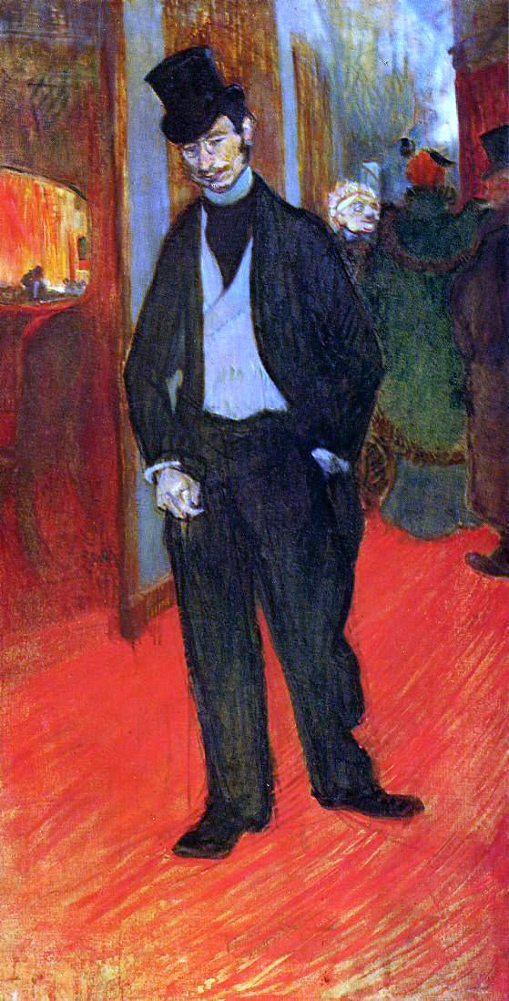 Henri De Toulouse-Lautrec Dr. Gabriel Tapie de Celeyran - Canvas Print