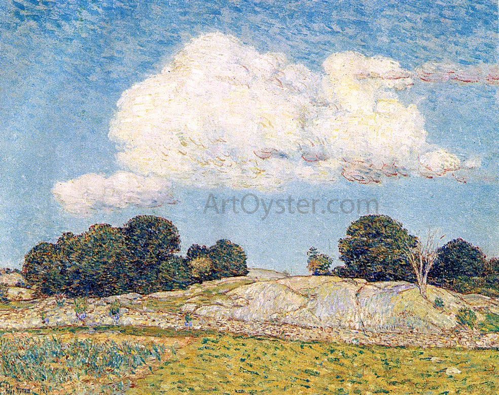 Frederick Childe Hassam Dragon Cloud, Old Lyme - Canvas Print