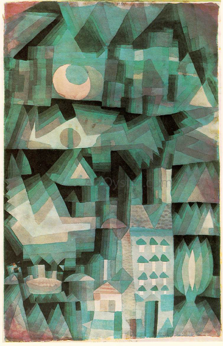 Paul Klee Dream City - Canvas Print
