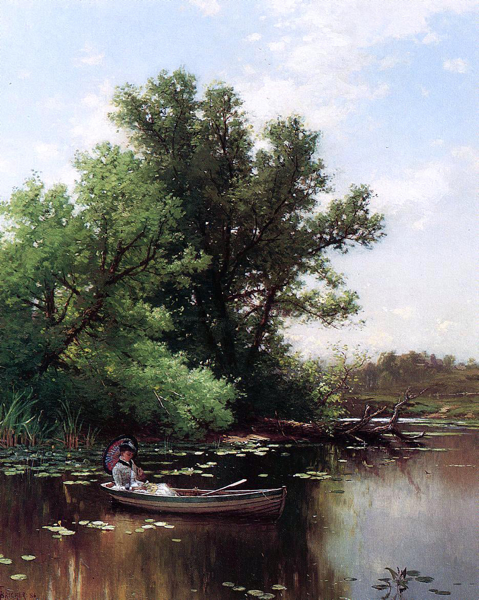 Alfred Thompson Bricher Drifting - Canvas Print