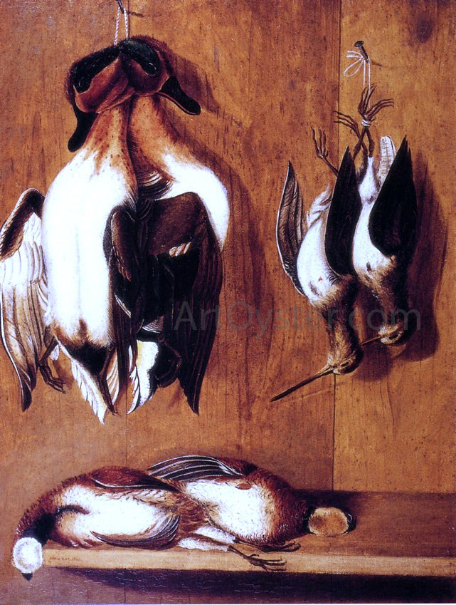 William Aiken Walker Ducks, Bobwhites, and Woodcocks - Canvas Print