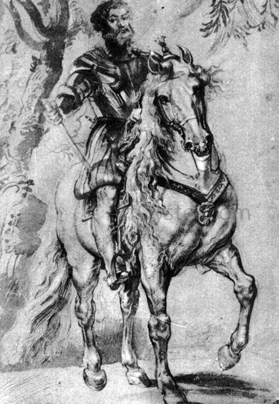 Peter Paul Rubens Duke of Lerma - Canvas Print