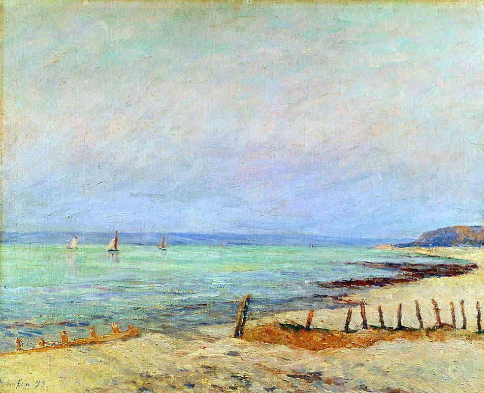Maxime Maufra Dusk, the Mouth of the Seine - Canvas Print