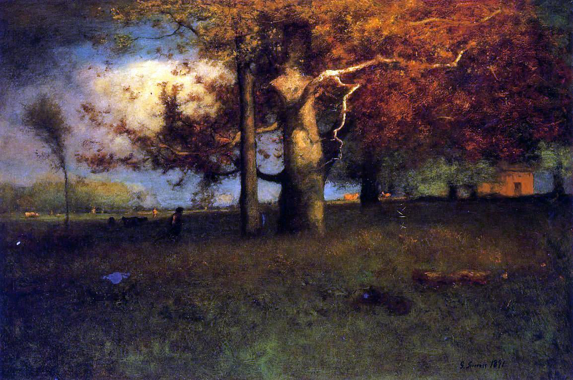 George Inness Early Autumn, Montclair - Canvas Print