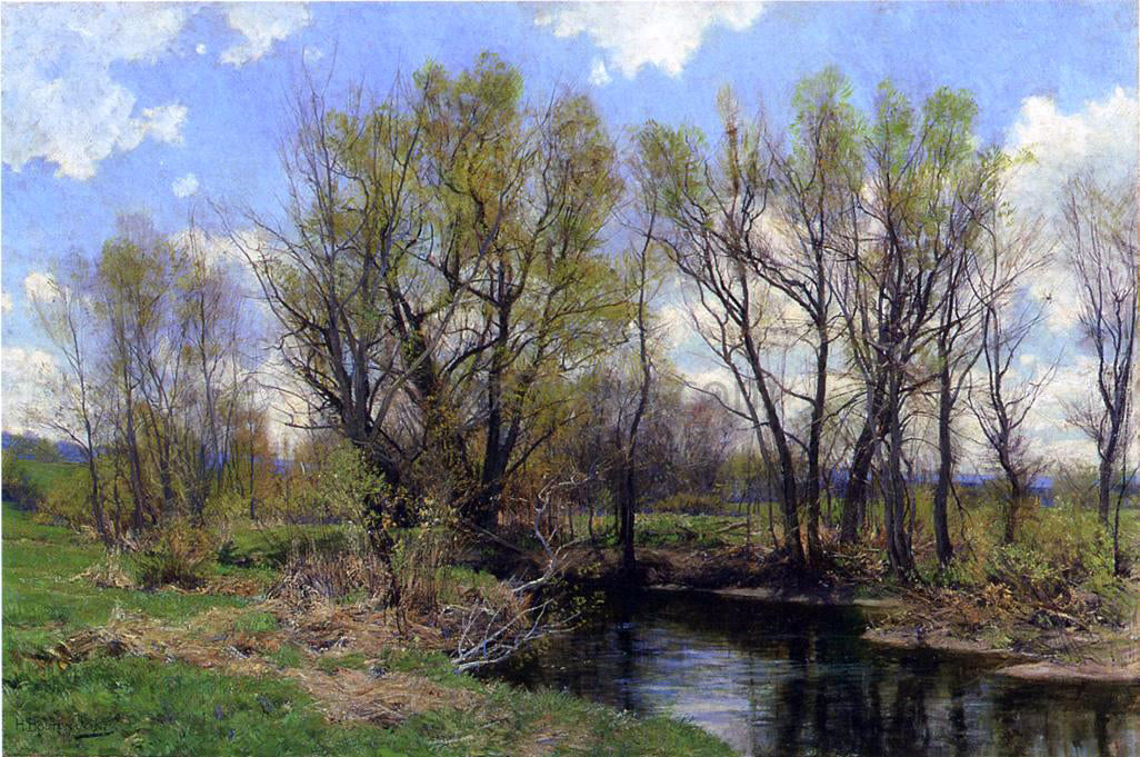 Hugh Bolton Jones Early Spring, Near Sheffield, Massachusetts - Canvas Print
