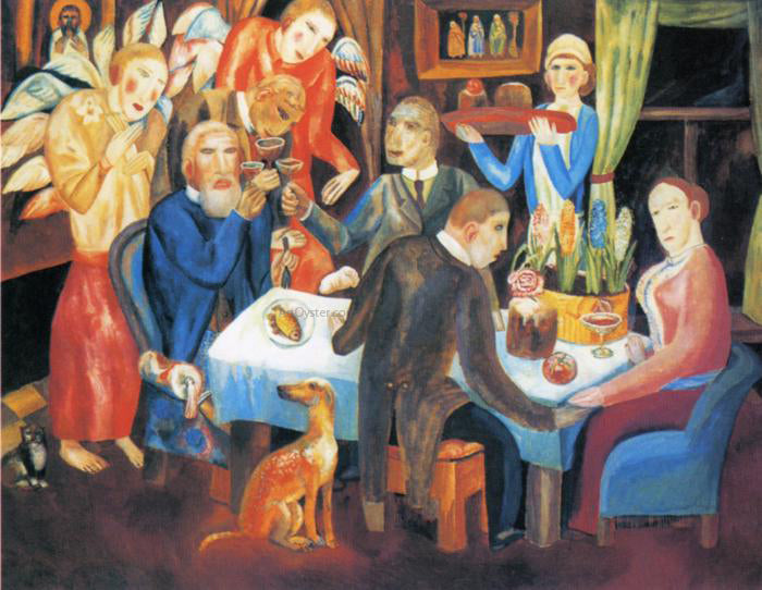 Pavel Filonov Easter - Canvas Print