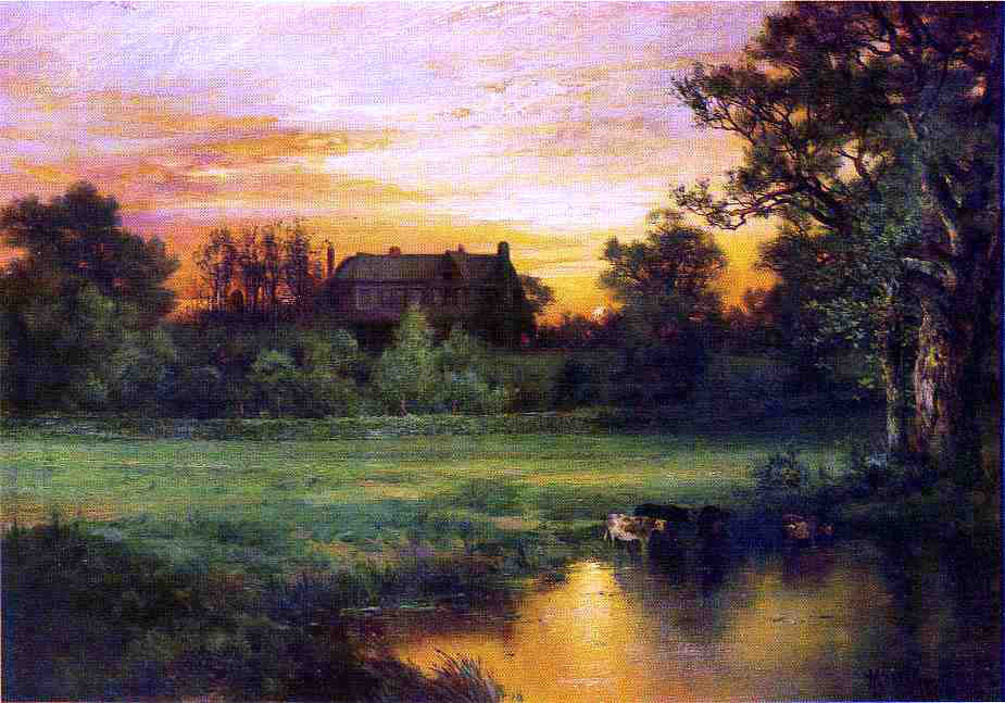 Thomas Moran Easthampton - Canvas Print